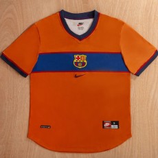 1999/00 BAR 3RD Orange Retro Soccer jersey
