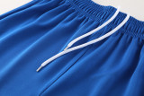 2024 Blue Training Shorts Suit