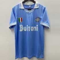 1985/86 Napoli Special Edition Blue Retro Soccer jersey