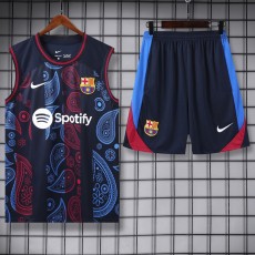 2024/25 BAR Black Training Shorts Suit