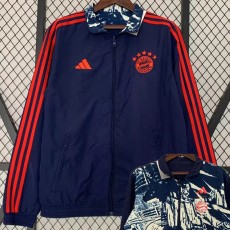 2024/25 Bayern Dark Blue Windbreaker