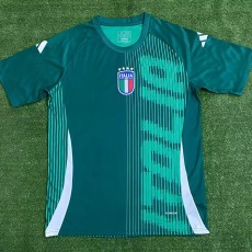 2024 Italy Green Training Shirts