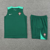 2024 Portugal Green Training Shirts