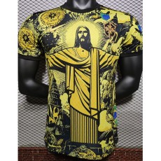2024 Brazil Special Edition Yellow Player Soccer jersey