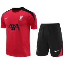 2024/25 LIV Red Training Shorts Suit