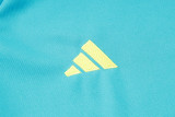 2024/25 Ajax Blue Half Pull Tracksuit