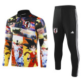 2024 Japan Yellow Half Pull Tracksuit
