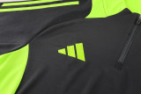 2024 Black Half Pull Tracksuit