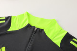 2024 Black Half Pull Tracksuit
