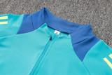 2024/25 Ajax Blue Half Pull Tracksuit