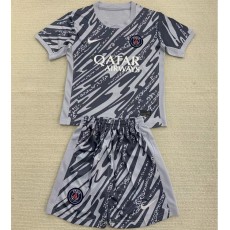 2024/25 PSG GKR Gray Fans Kids Soccer jersey