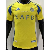 2024/25 Al Nassr FC Home Yellow Player Soccer jersey