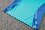 2024/25 Ajax Blue Half Pull Tracksuit