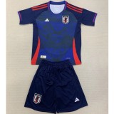 2024 Japan Special Edition Dark Blue Fans Kids Soccer jersey