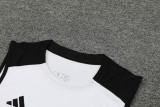 2024 Germany White Training Shorts Suit