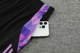 2024 Germany Black Training Shorts Suit