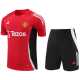2024/25 Man Utd Red Training Shorts Suit