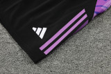 2024 Germany Black Training Shorts Suit
