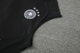 2024 Germany Black Training Shorts Suit