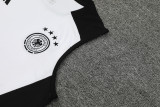 2024 Germany White Training Shorts Suit