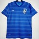 2014 Brazil Away Blue Retro Soccer jersey