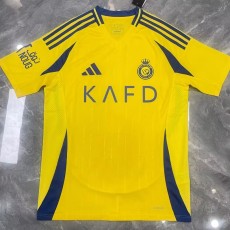 2024/25 Al Nassr FC Home Yellow Fans Soccer jersey