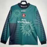 1996/97 Birmingham City GKG Green Retro Long Sleeve Soccer jersey