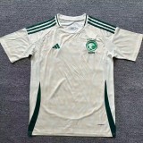 2024 Saudi Arabia Away White Fans Soccer jersey