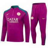 2024/25 PSG Pink Half Pull Tracksuit