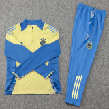 2024/25 Ajax Yellow Half Pull Tracksuit