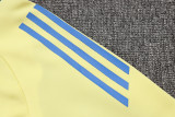 2024/25 Ajax Yellow Half Pull Tracksuit