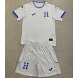 2024 Honduras Home White Fans Kids Soccer jersey