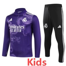2024/25 R MAD Purple Kids Half Pull Tracksuit