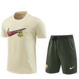 2024/25 BAR White Training Shorts Suit