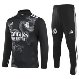2024/25 R MAD Black Half Pull Tracksuit