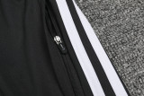 2024/25 R MAD Black Kids Half Pull Tracksuit