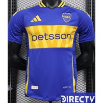 [PLAYER] 2024/25 Boca Juniors Home Blue Player Soccer jersey