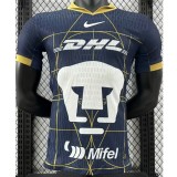 [PLAYER] 2024/25 Pumas UNAM Away Dark Blue Player Soccer jersey