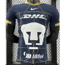 [PLAYER] 2024/25 Pumas UNAM Away Dark Blue Player Soccer jersey