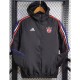 2024/25 Bayern Black Windbreaker