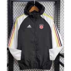 2024/25 Bayern Black Windbreaker