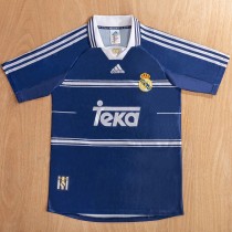 1998/99 R MAD Away Dark Blue Retro Soccer jersey