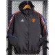 2024/25 Man Utd Black Windbreaker