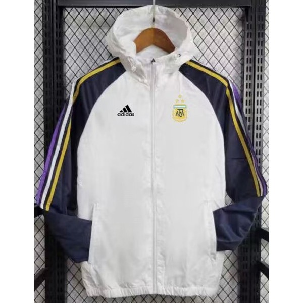 2024 Argentina White Windbreaker