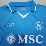 2024/25 Napoli Home Blue Fans Soccer jersey