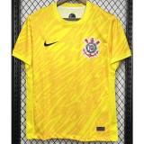 2024/25 Corinthians GKY Yellow Fans Soccer jersey