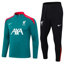 2024/25 LIV Green Half Pull Tracksuit
