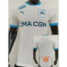 [PLAYER] 2024/25 Marseille Home White Player Soccer jersey