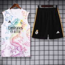 2024/25 R MAD White Training Shorts Suit