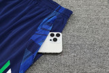 2024 Italy Blue Fans Soccer Shorts